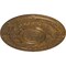 Ekena Millwork Dauphine Ceiling Medallion (Fits Canopies up to 13 1/4"), 33 7/8"OD x 1 3/8"P, Rubbed Bronze CM33DARZS - alternate 4